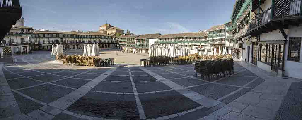 154 - Comunidad de Madrid - Chinchon - plaza Mayor